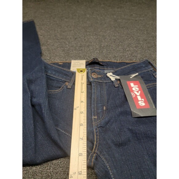 Levi's Legging DARK BLUE DENIM Stretch Jeans For Women Sz 4P - NWT - Picture 6 of 16
